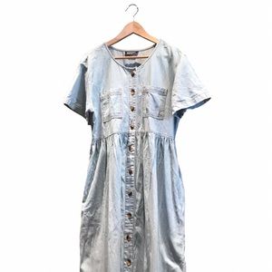Vintage Maxi Denim Dress